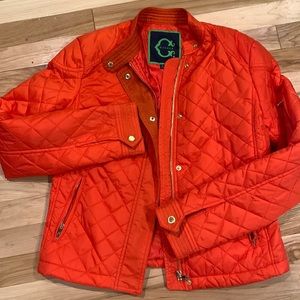C Wonder, XS ORANGE JACKET, Gold hardware